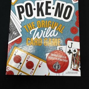 Pokeno Original Wild Po-Ke-No Card Game Boards Bicycle Family Playing Night